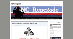 Desktop Screenshot of ncrenegade.com