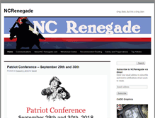 Tablet Screenshot of ncrenegade.com